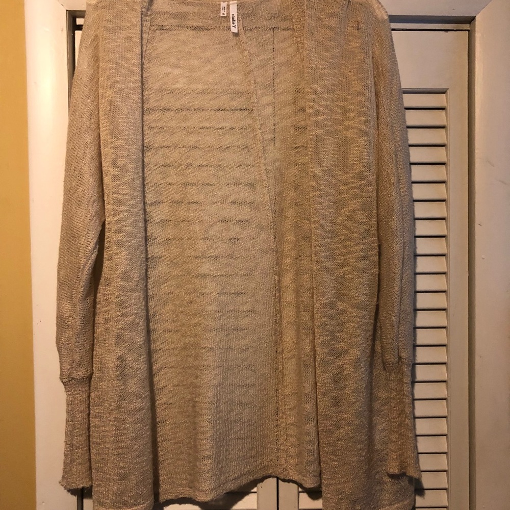 Thin light weight cardigan